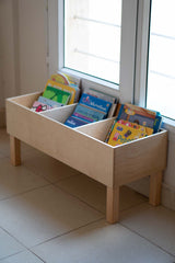 Book Bin Shelving Unit (Triple)