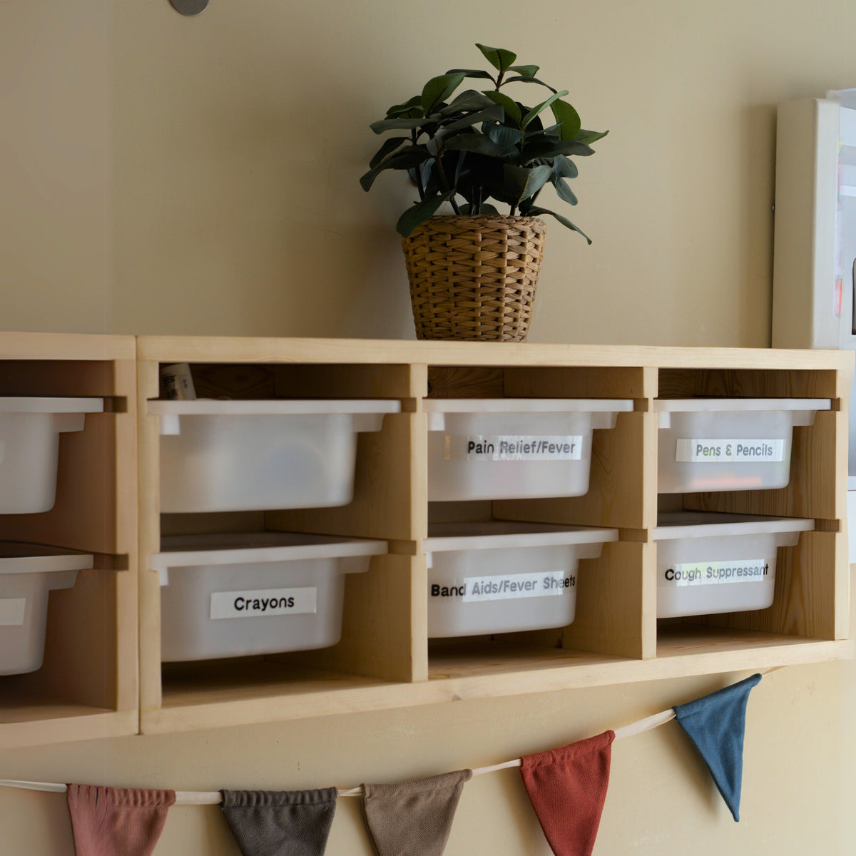 Wall-Mounted Storage Unit