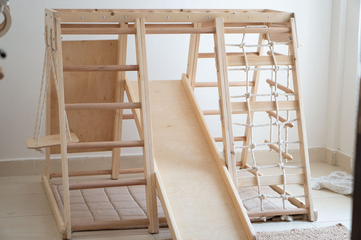 Wooden Toddler Gym